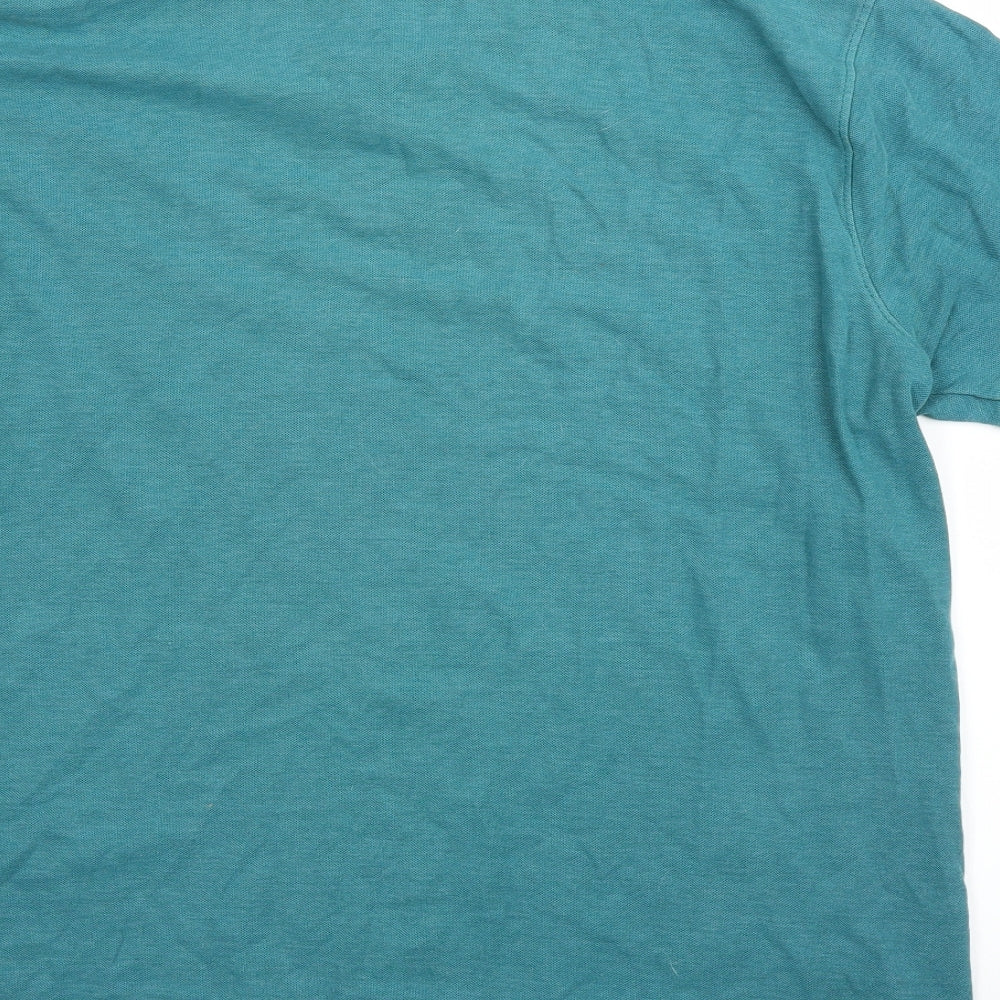 Cedar Wood State Mens Green    Polo Size XL
