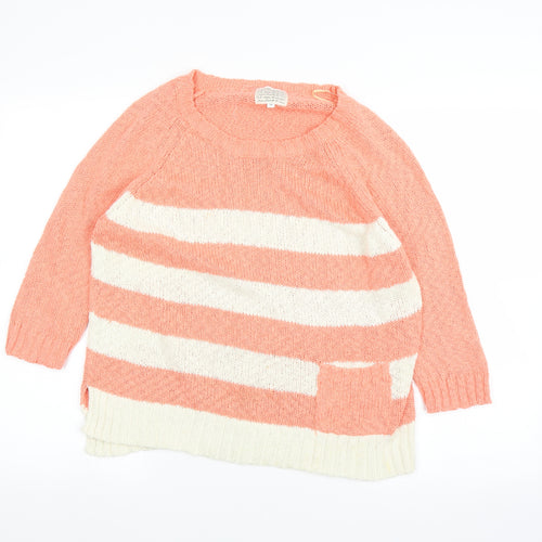 New Look Womens Red   Pullover Jumper Size 12