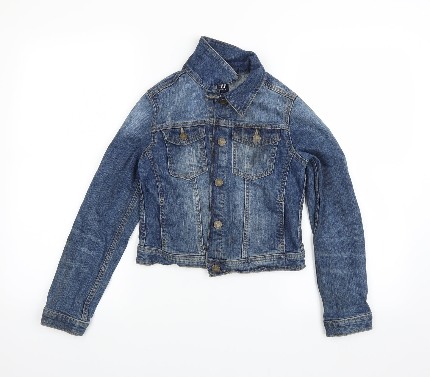Gap Girls Blue   Jacket  Size L