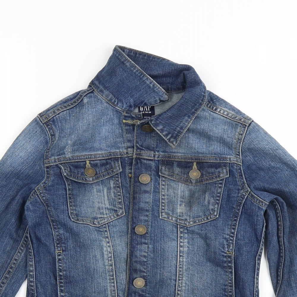 Gap Girls Blue   Jacket  Size L