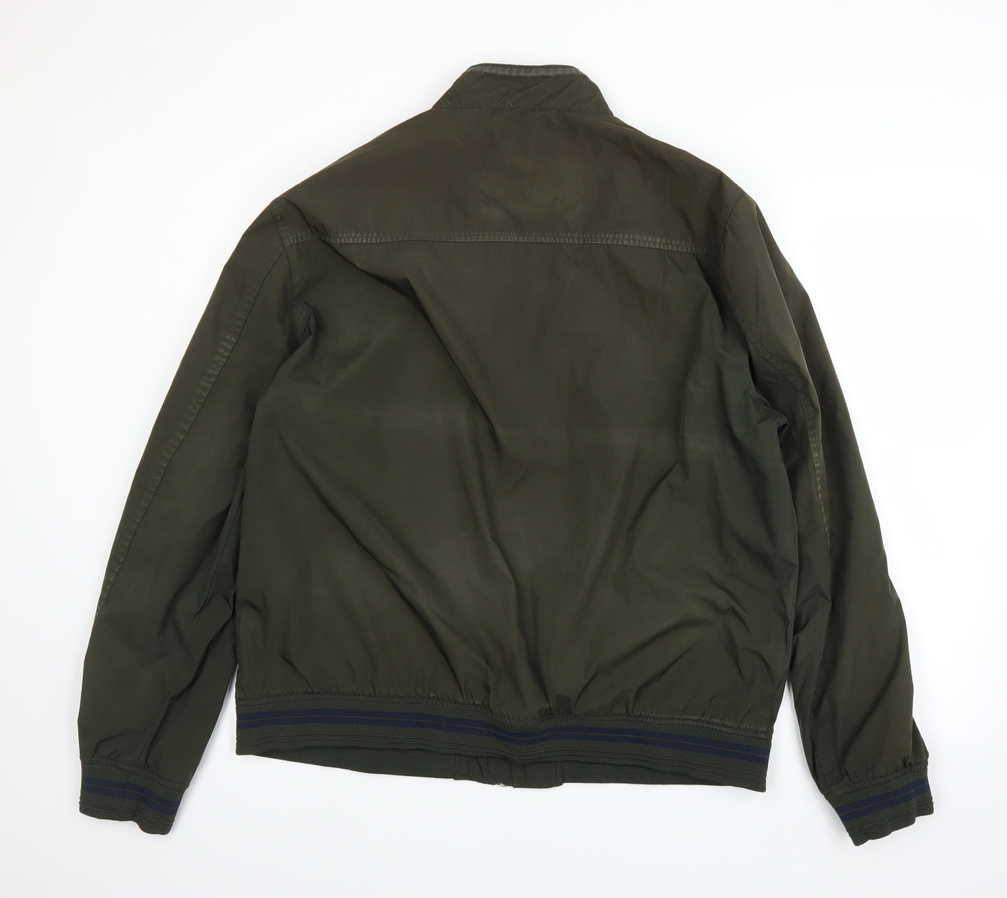 Easy Mens Green   Bomber Jacket Jacket Size 2XL