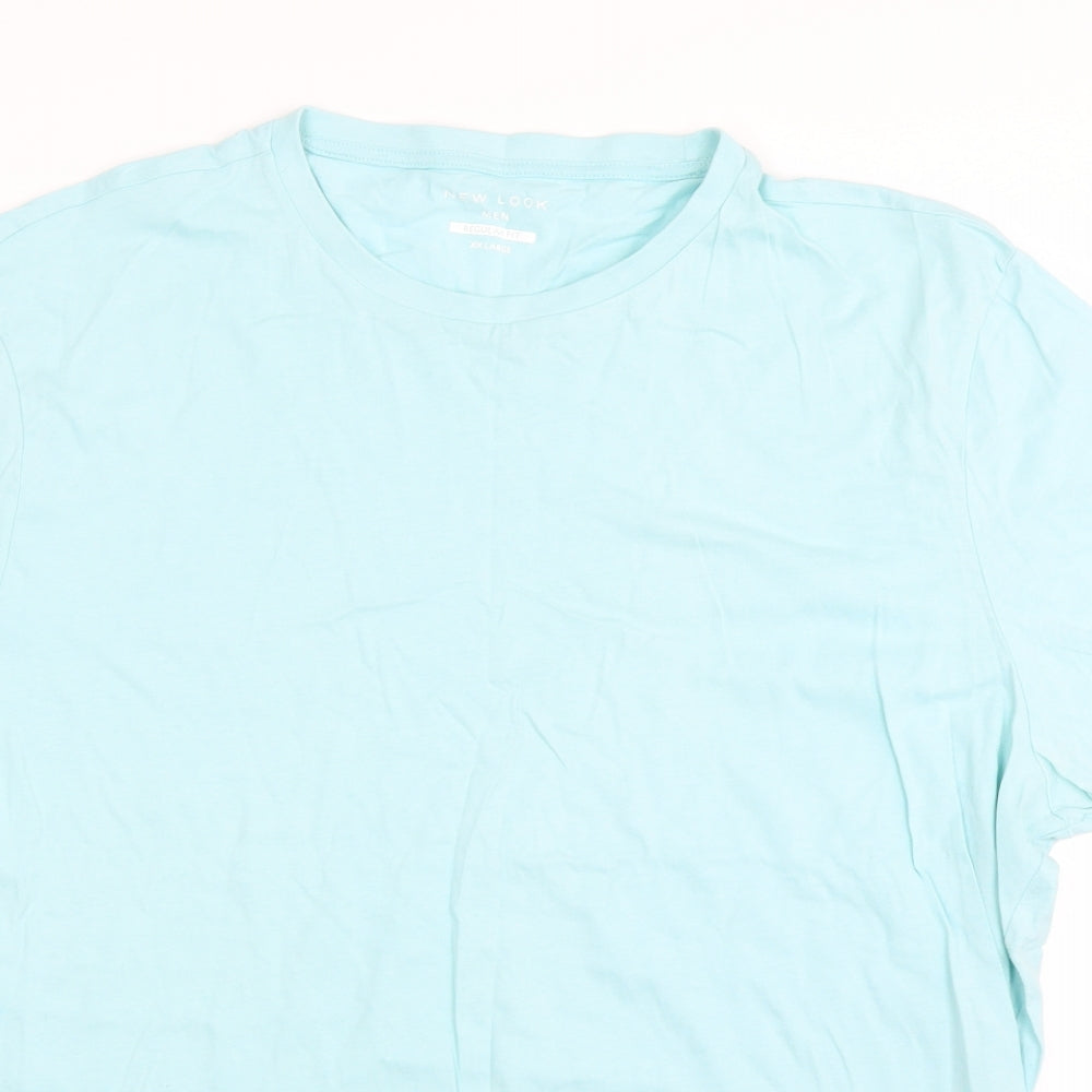 New Look Mens Blue    T-Shirt Size 2XL