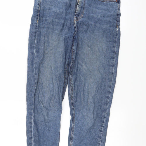 Topshop Womens Blue   Skinny Jeans Size 8 L28 in