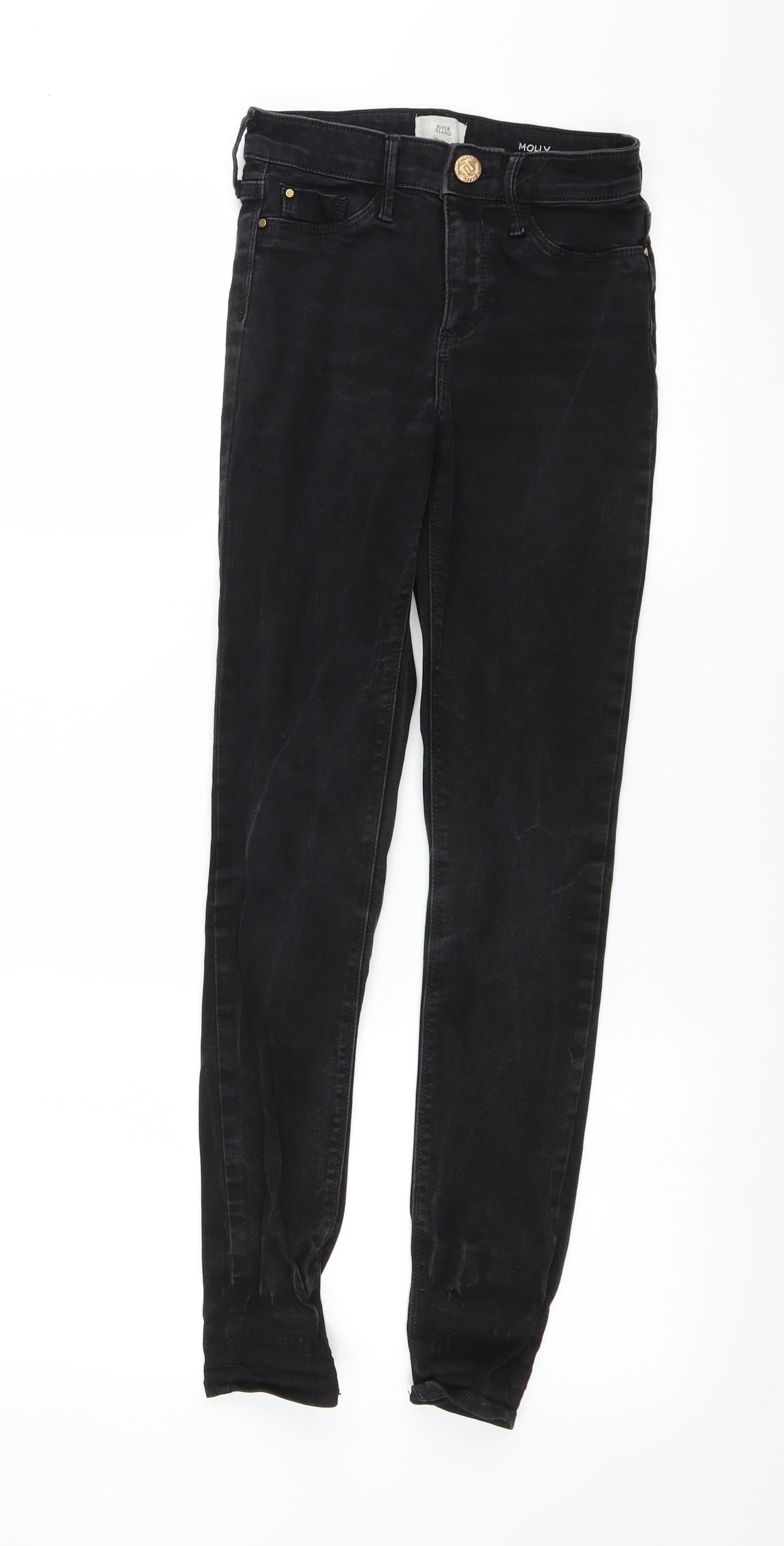 River Island Womens Black   Skinny Jeans Size 6 L26 in