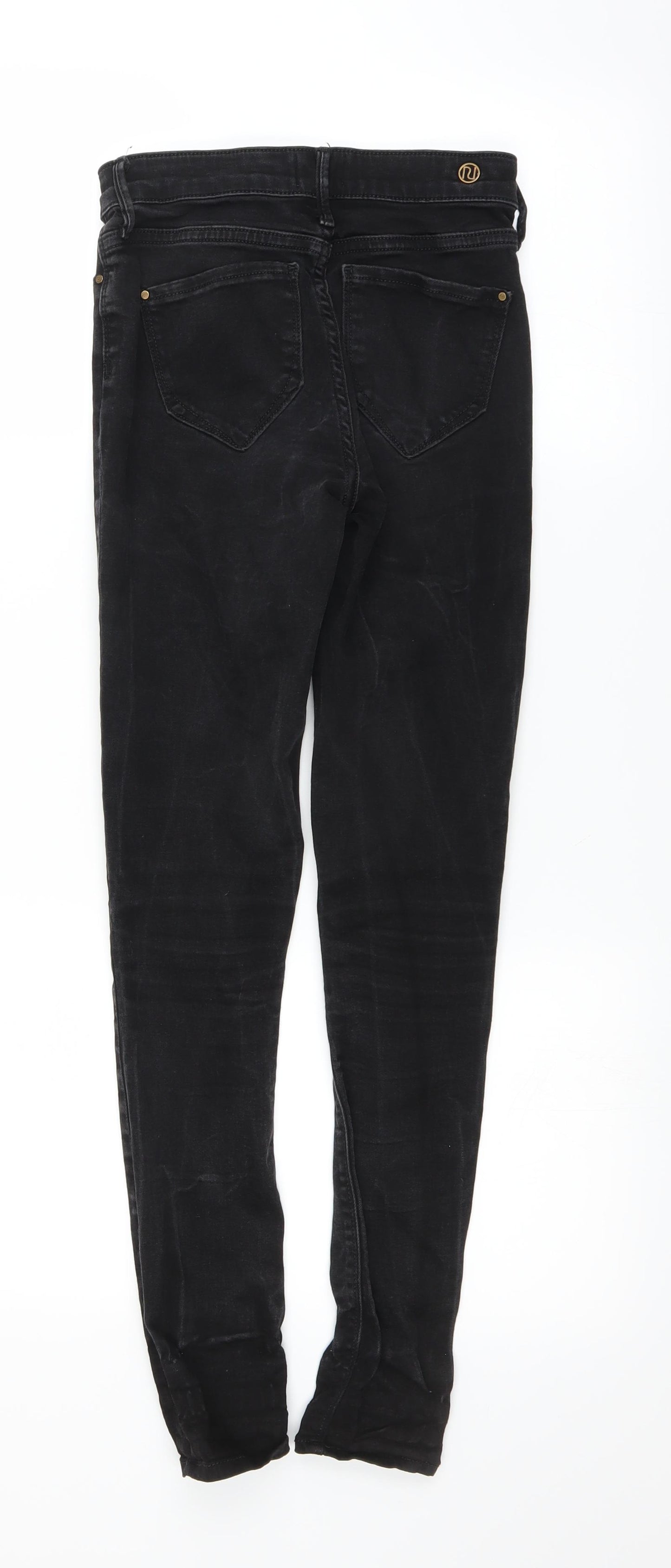 River Island Womens Black   Skinny Jeans Size 6 L26 in