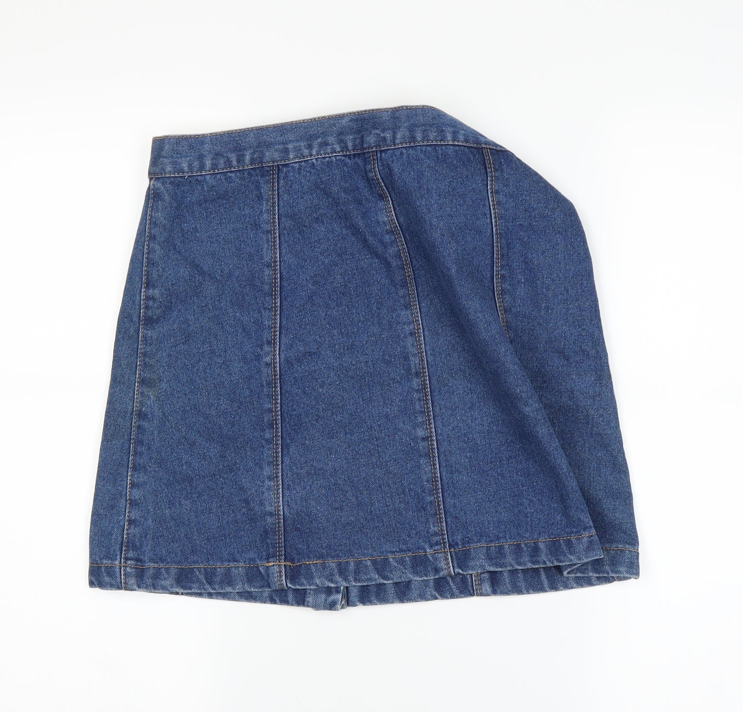 The Rockin Rev Womens Blue   A-Line Skirt Size 10