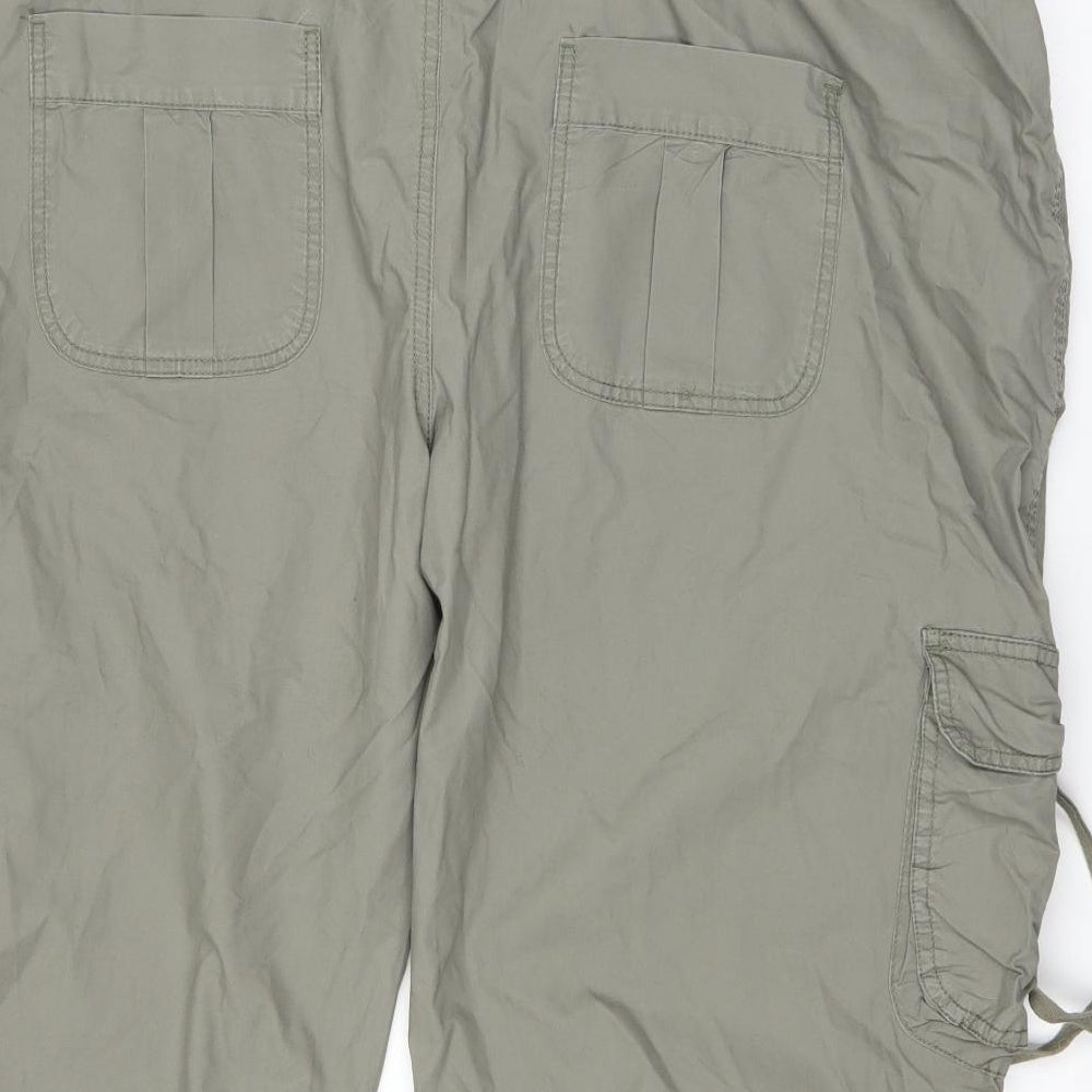 Cherokee Womens Green   Cargo Shorts Size 22