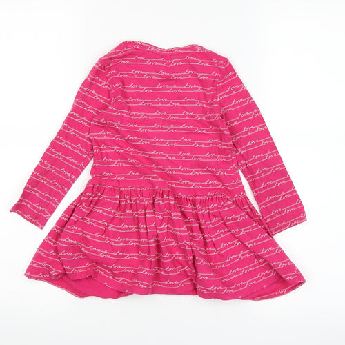 F&F Girls Pink   Fit & Flare  Size 3-4 Years