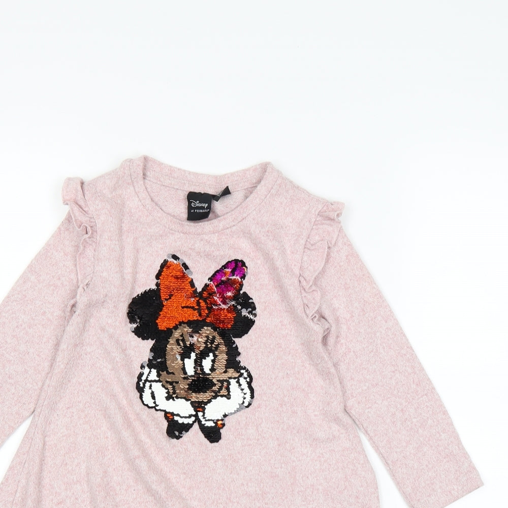 Disney Girls Pink   A-Line  Size 3-4 Years