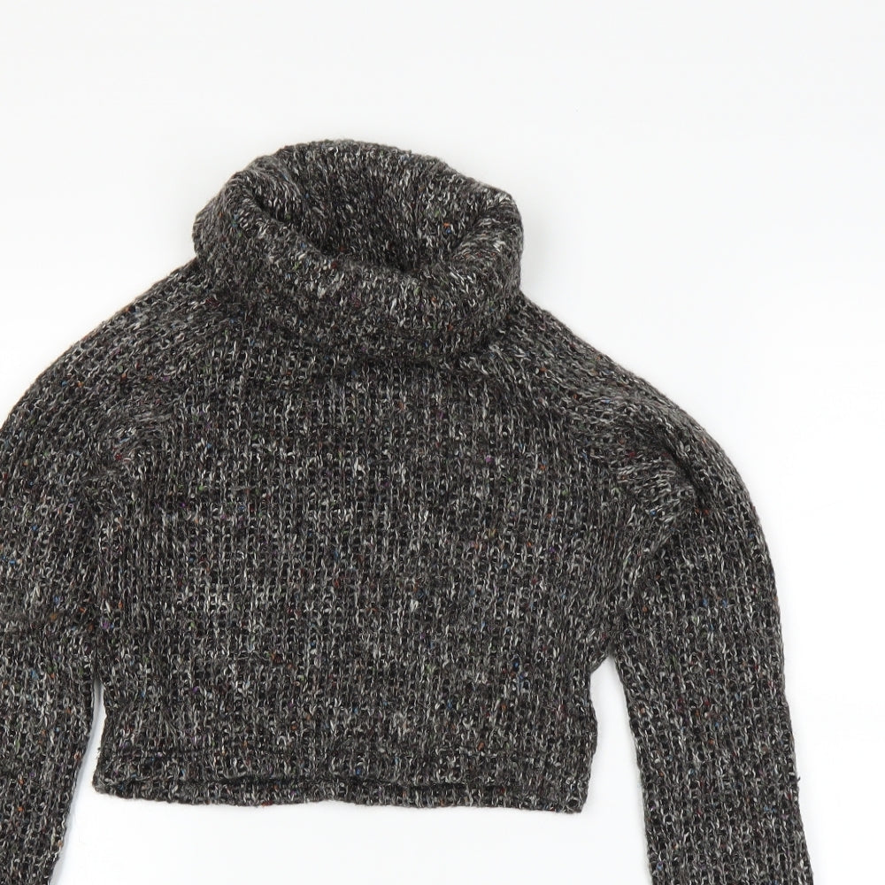 Sparkle & Fade Womens Grey   Pullover Jumper Size XS