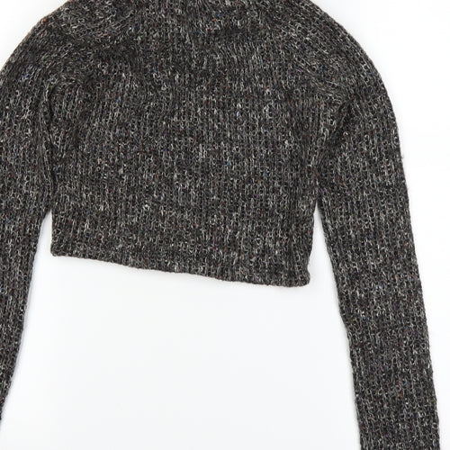 Sparkle & Fade Womens Grey   Pullover Jumper Size XS