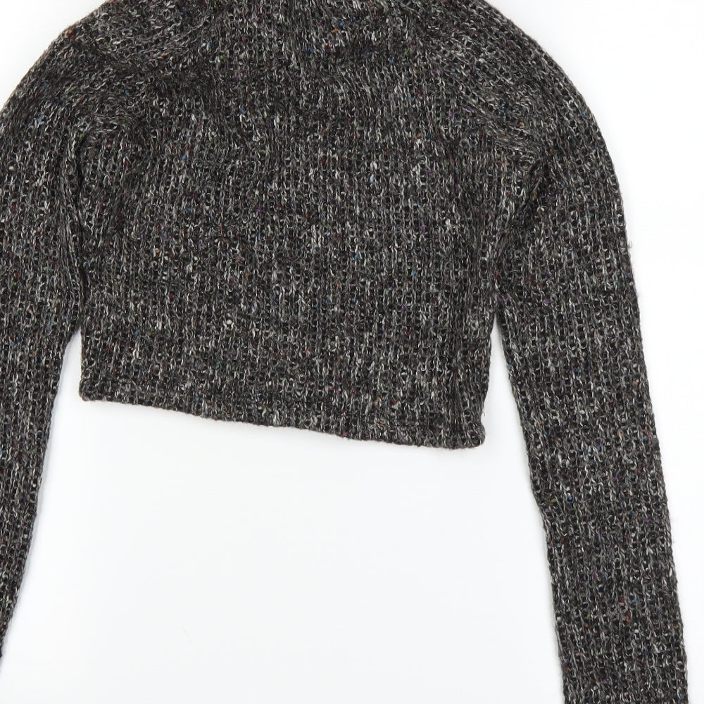 Sparkle & Fade Womens Grey   Pullover Jumper Size XS