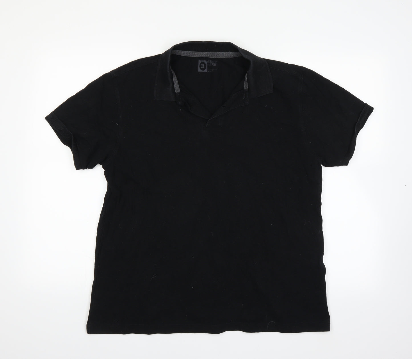 Primark Mens Black    Polo Size L
