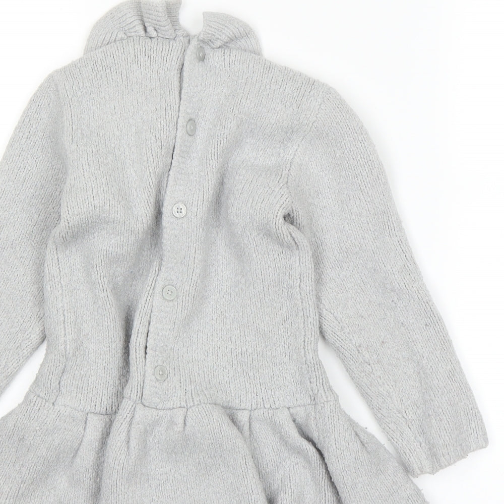 Kiabi Girls Grey   A-Line  Size 3 Years
