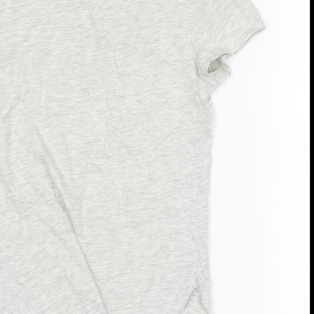 Zara Womens Grey   Basic T-Shirt Size S