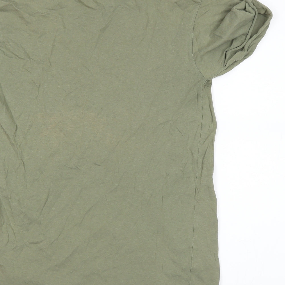 New Look Womens Green   Basic T-Shirt Size 8