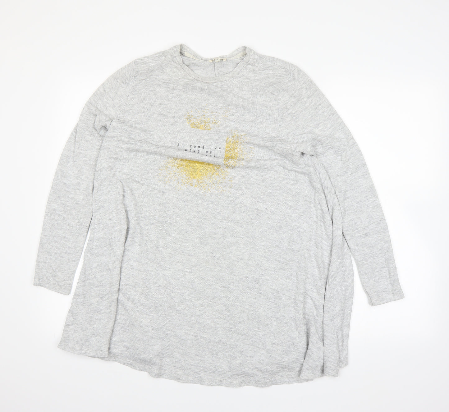 River Island Womens Grey   Pullover Jumper Size 10