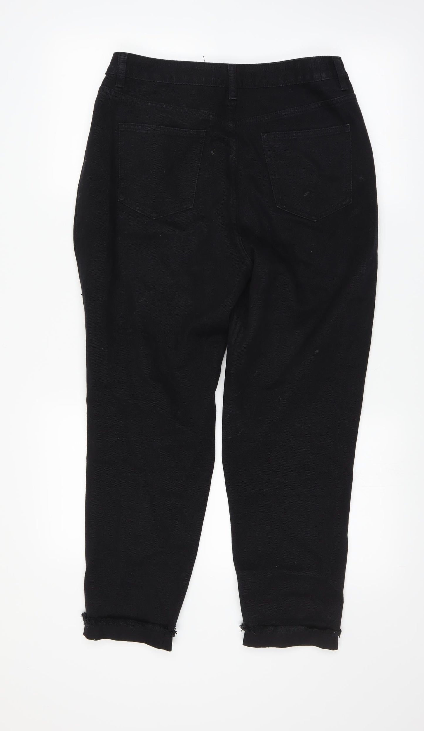mo & mdo's Womens Black   Straight Jeans Size 12 L26 in