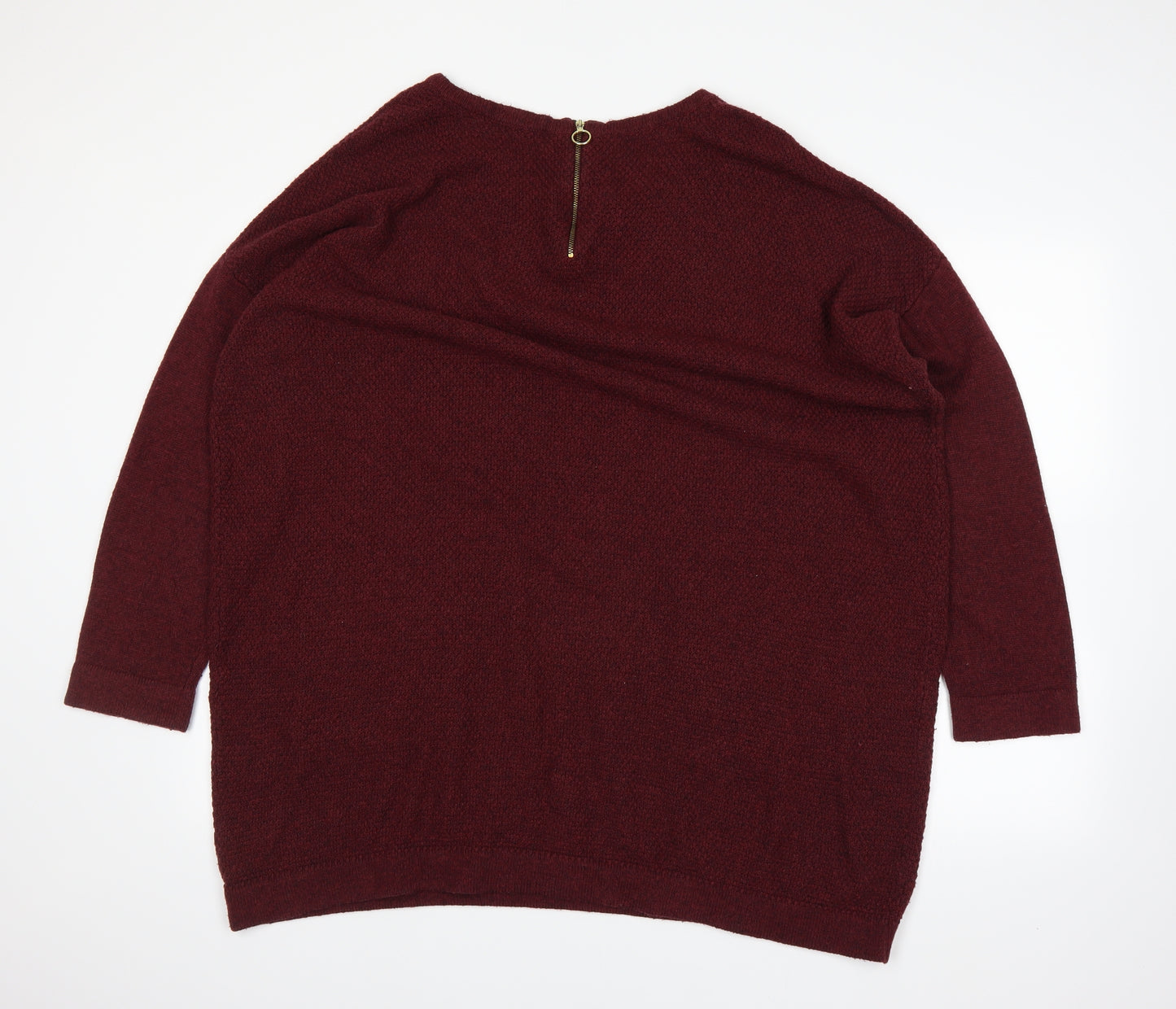 George Womens Red   Pullover Jumper Size 22