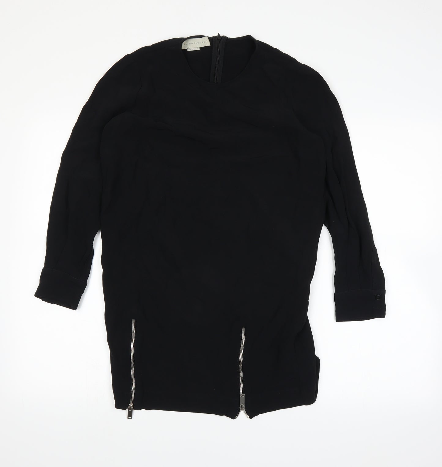 Stella McCartney Womens Black   Basic T-Shirt Size 10