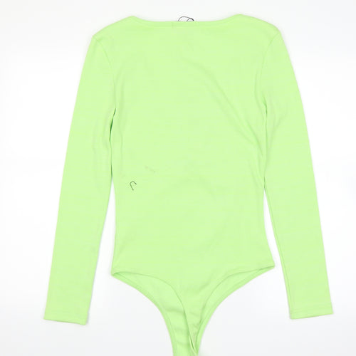 Missguided Womens Green   Basic T-Shirt Size 12