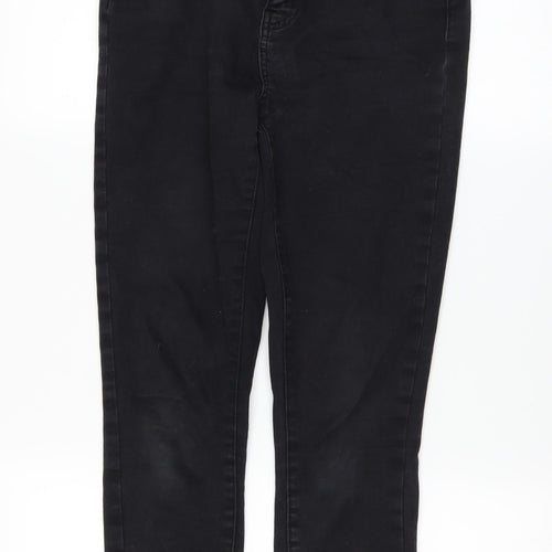 DENIMCO Womens Black   Skinny Jeans Size 12 L25 in