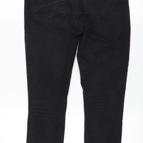 DENIMCO Womens Black   Skinny Jeans Size 12 L25 in