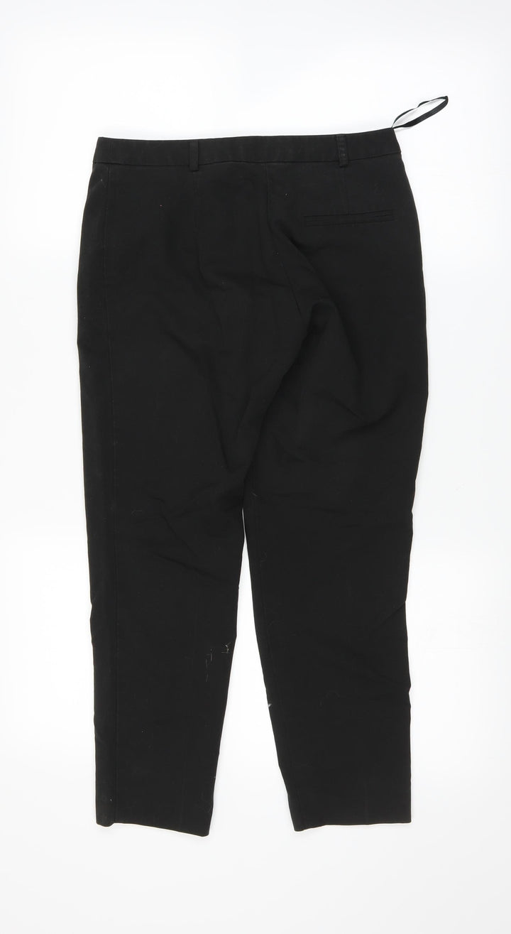 DENIMCO Womens Black   Trousers  Size 6 L24 in