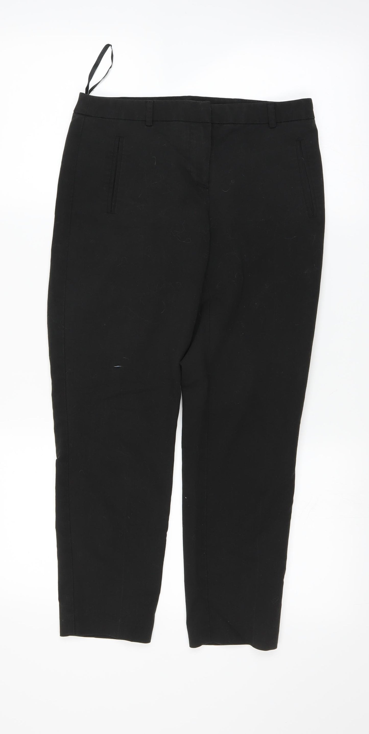 DENIMCO Womens Black   Trousers  Size 6 L24 in
