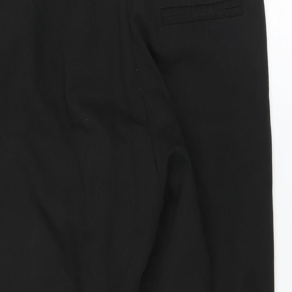 DENIMCO Womens Black   Trousers  Size 6 L24 in
