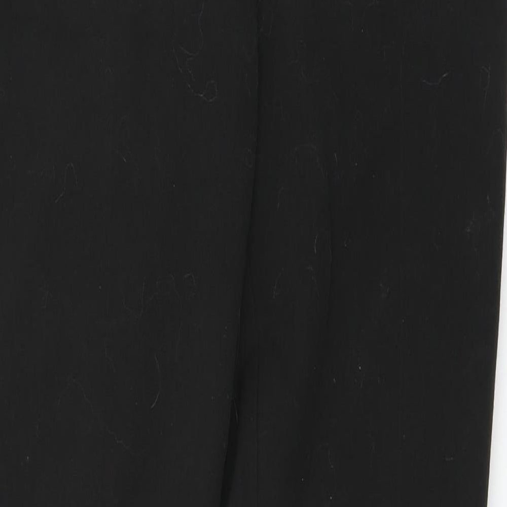 DENIMCO Womens Black   Trousers  Size 6 L24 in
