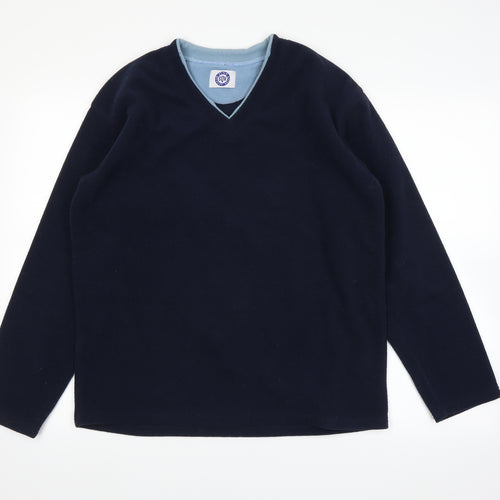 sqv Mens Blue   Pullover Jumper Size S
