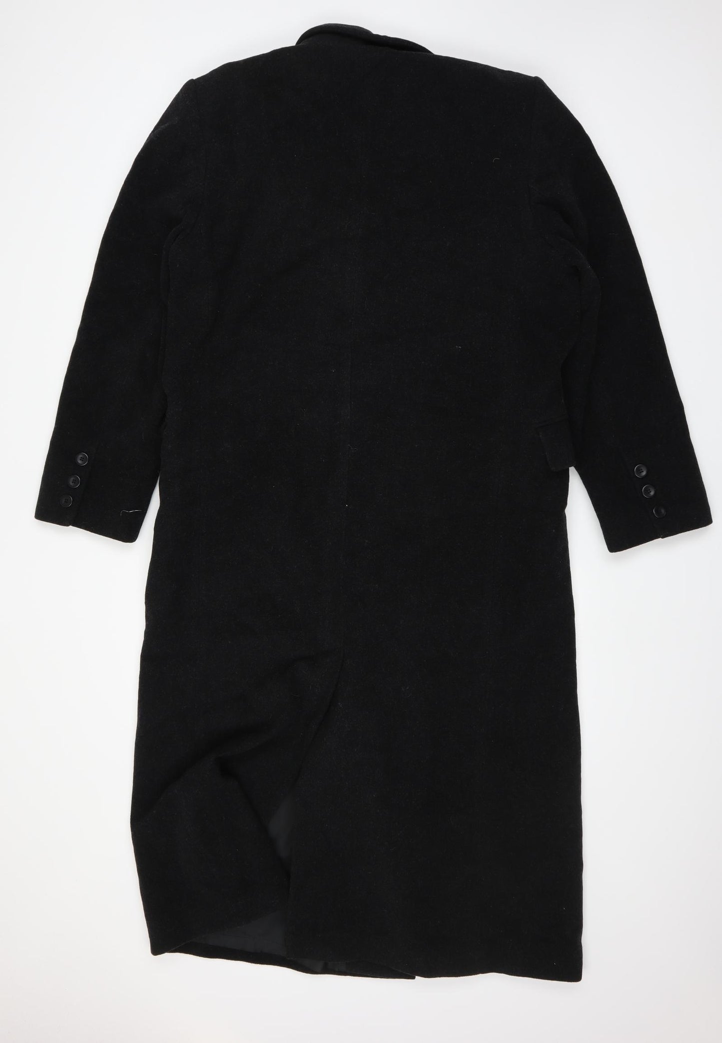 Canada Womens Black   Overcoat Coat Size 14