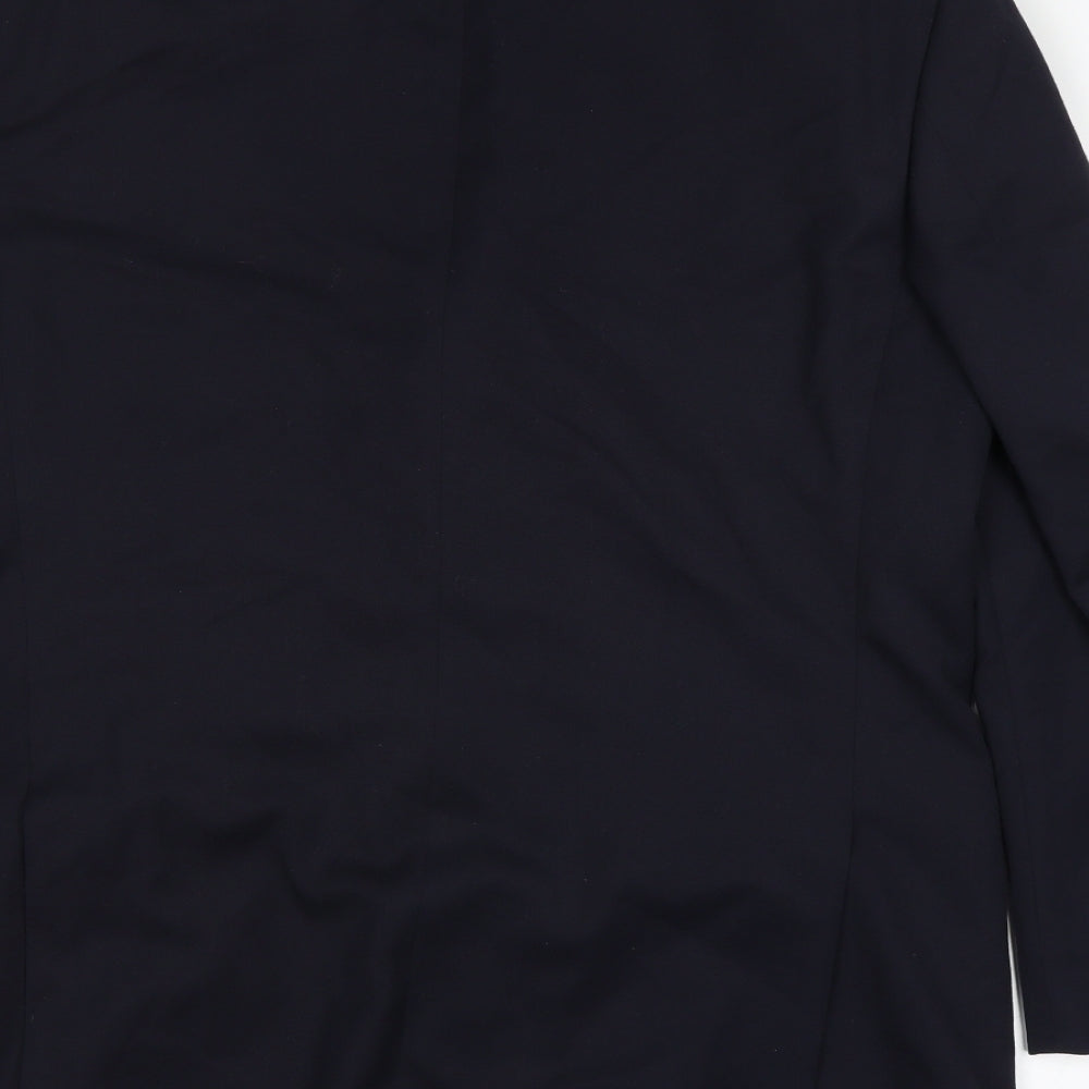 Gurteen Mens Blue   Jacket Suit Jacket Size 46