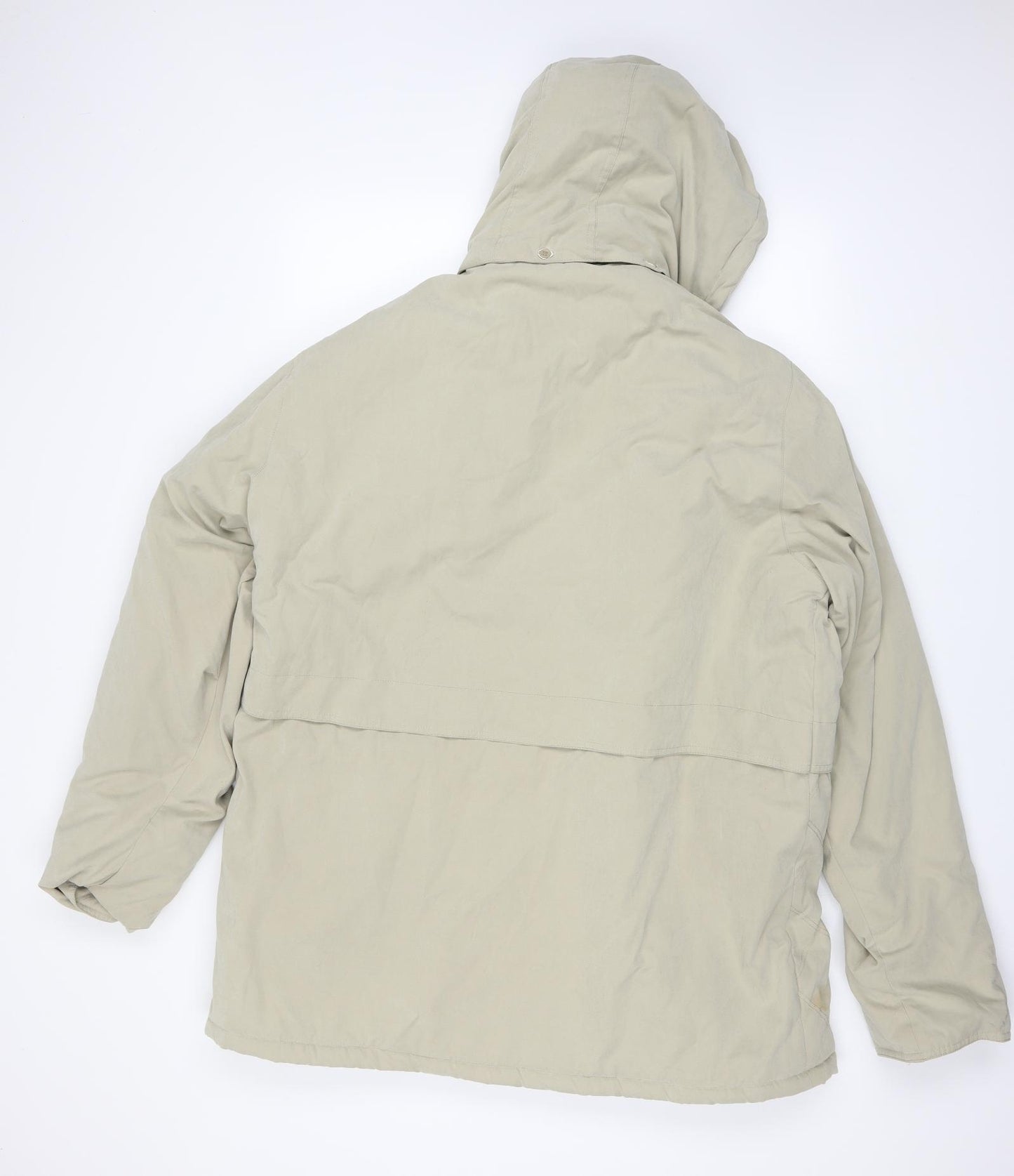 Charlotte James Womens White   Parka Coat Size 18