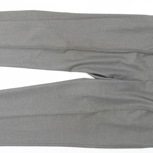 Mark and Spencer Mens Grey   Trousers  Size 18 L29 in
