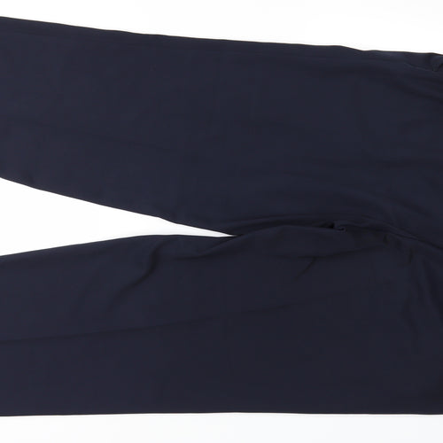 Mark and Spencer Mens Blue   Trousers  Size 18 L26 in
