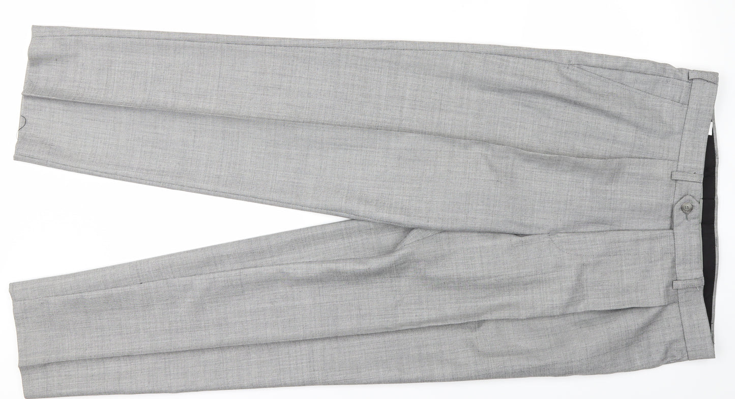 Debenhams Mens Grey   Trousers  Size 34 L28 in