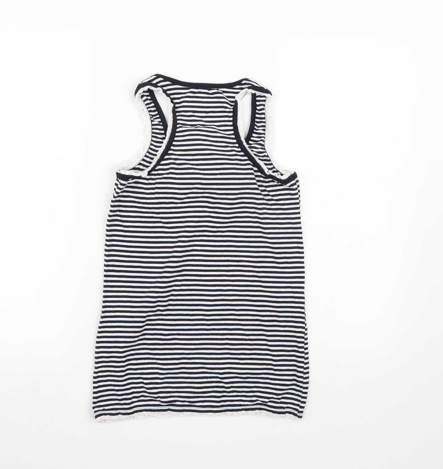 Five seasons Womens Blue Striped  Camisole Tank Size S