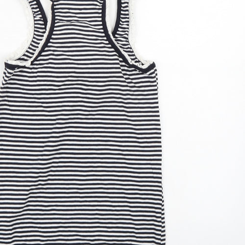 Five seasons Womens Blue Striped  Camisole Tank Size S