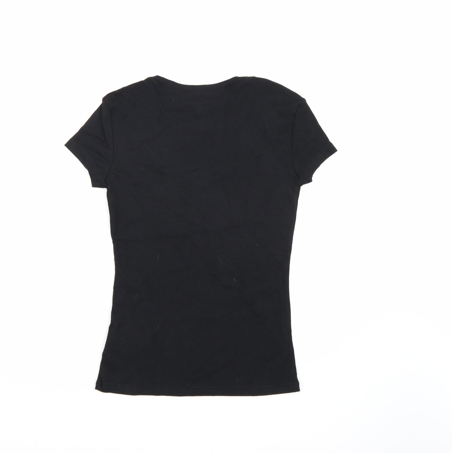 Tommy Hilfiger Womens Black   Basic T-Shirt Size S