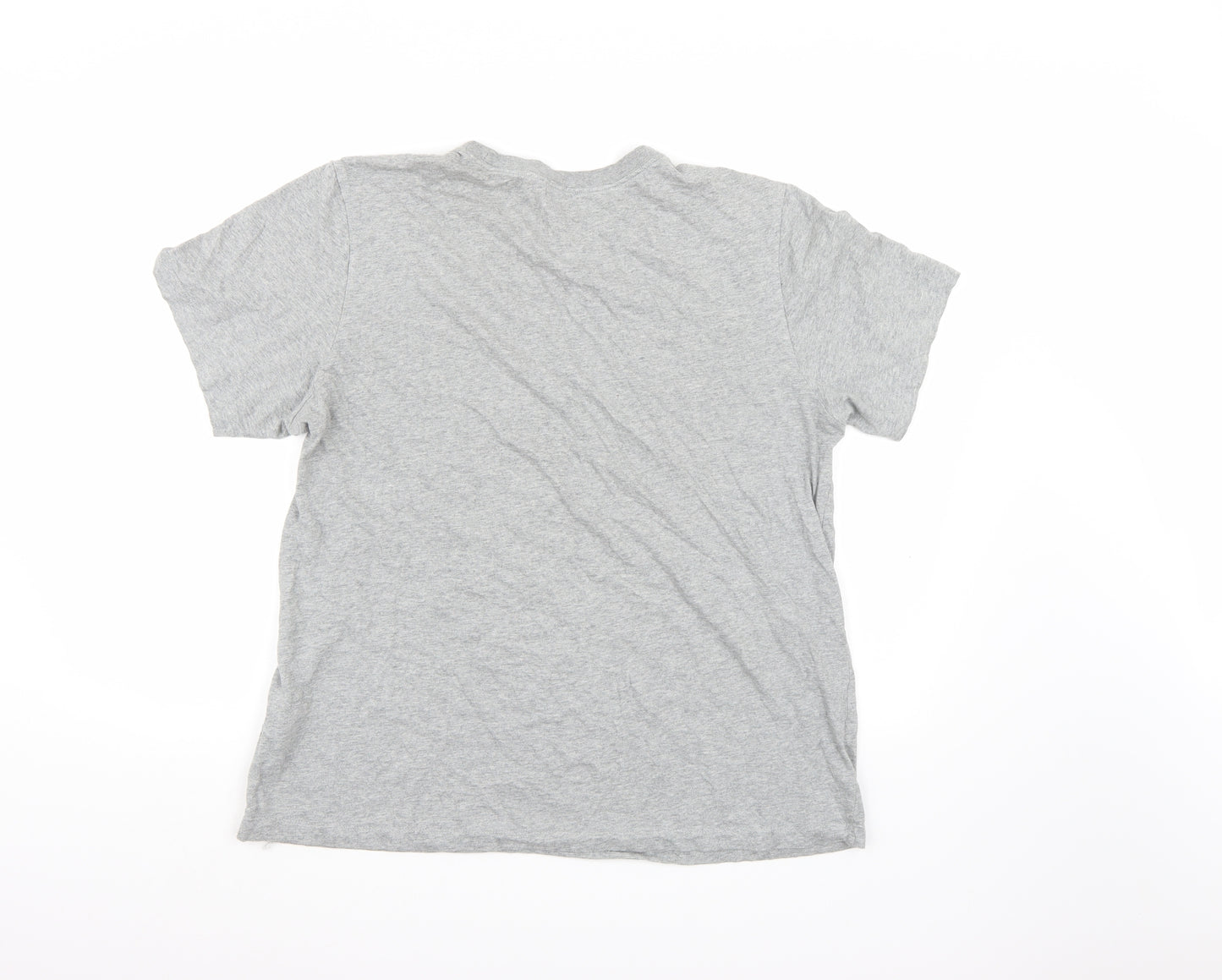 Nike Mens Grey    T-Shirt Size L