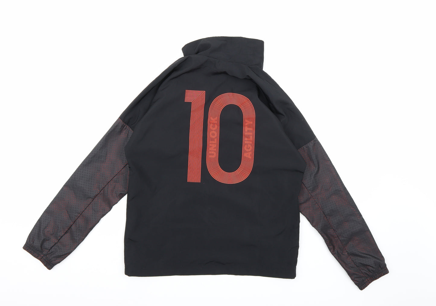 adidas Boys Black   Jacket  Size 11-12 Years  - Messi