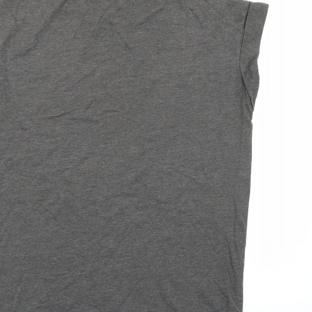 Atmosphere Womens Grey   Basic T-Shirt Size 12  - Halloween