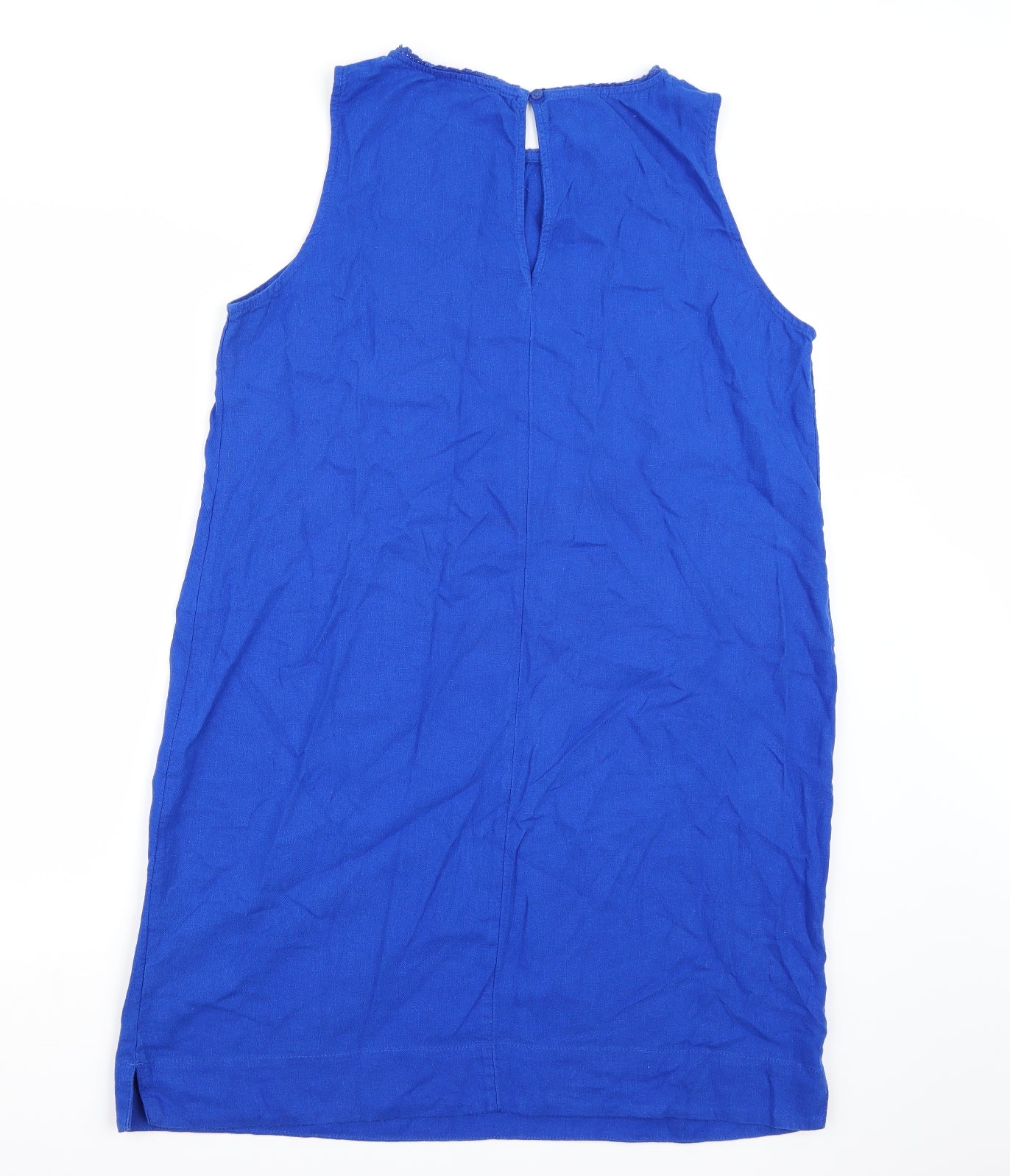 Marks and Spencer Womens Blue   Pinafore/Dungaree Dress  Size 18