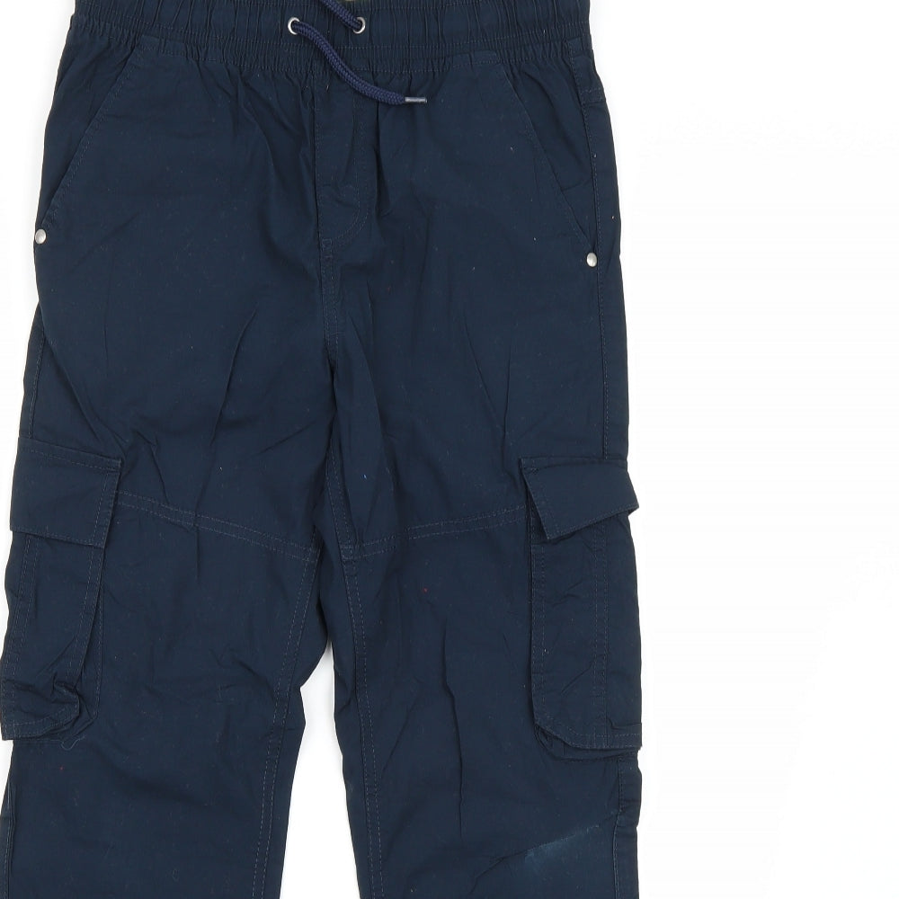 F&F Girls Blue   Cargo Trousers Size 12-13 Years