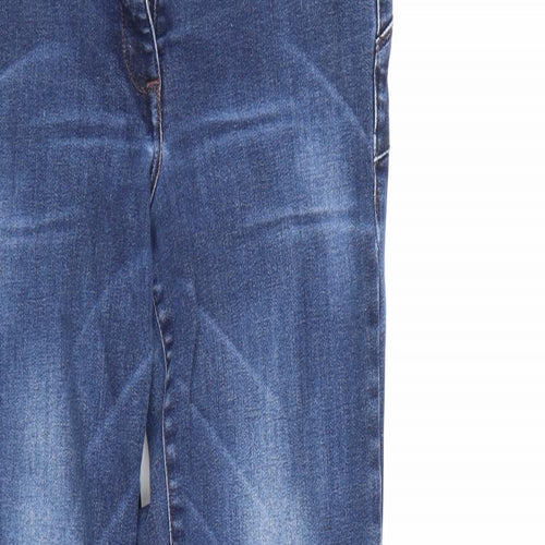 NEXT Womens Blue  Denim Bootcut Jeans Size 12 L26 in