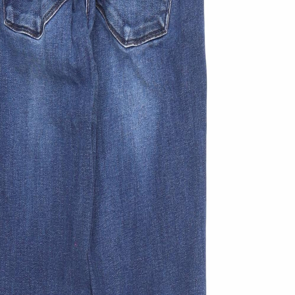 NEXT Womens Blue  Denim Bootcut Jeans Size 12 L26 in