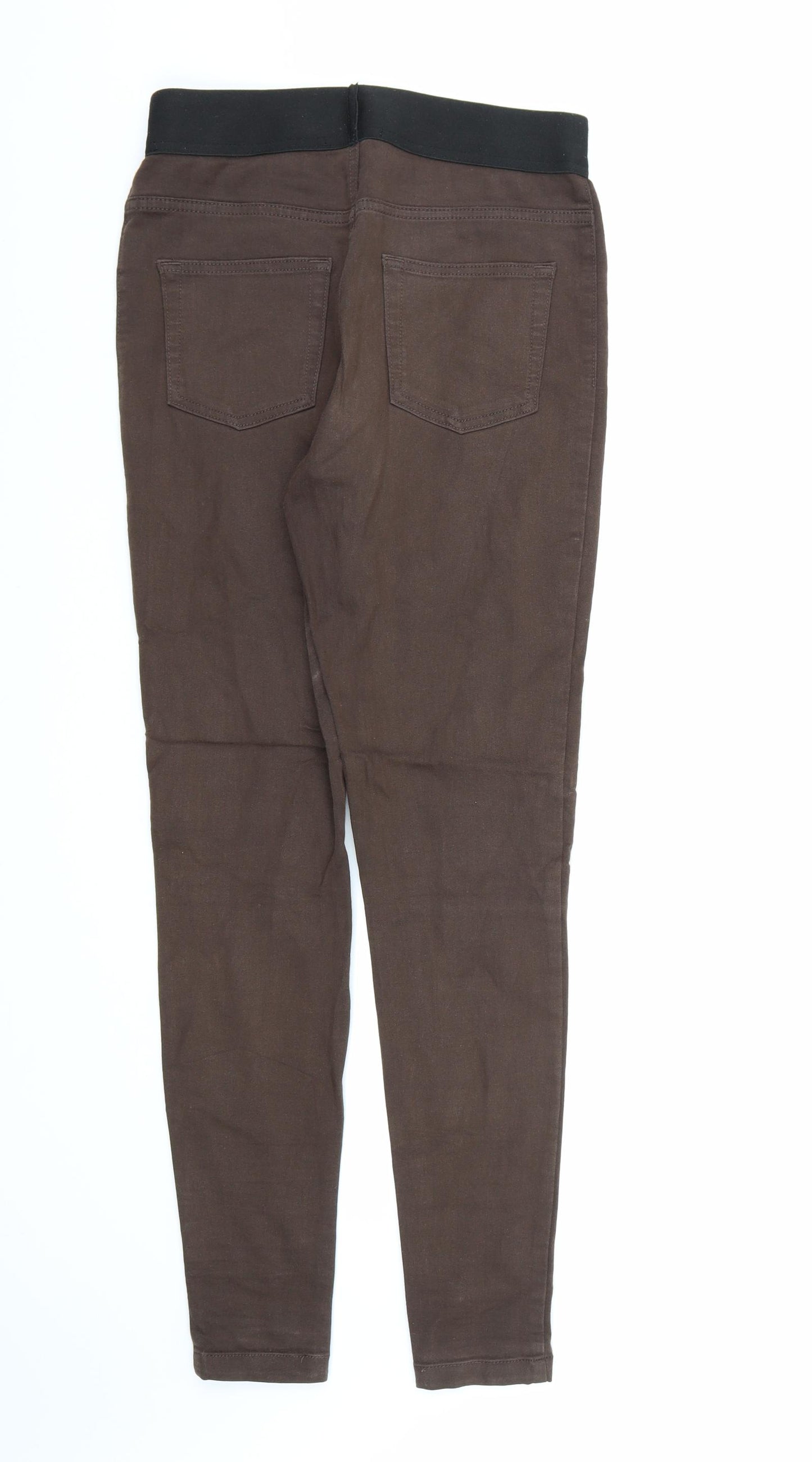 Marks and Spencer Womens Brown  Denim Jegging Jeans Size 10 L30 in