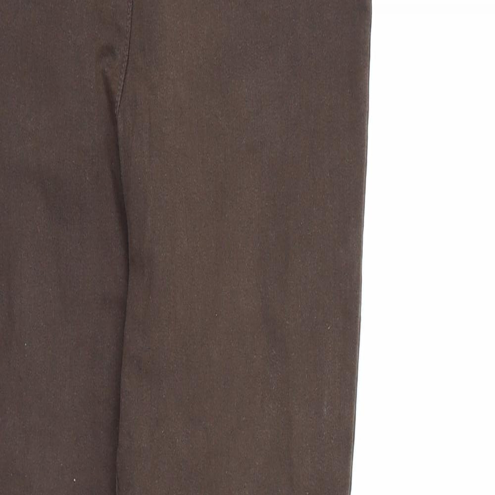 Marks and Spencer Womens Brown  Denim Jegging Jeans Size 10 L30 in